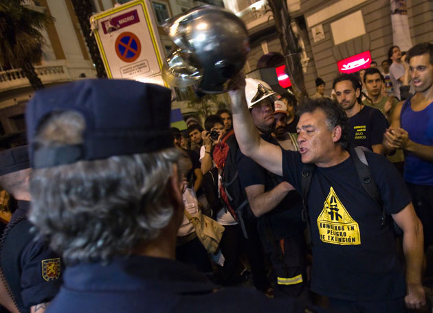protesta en Madrid4