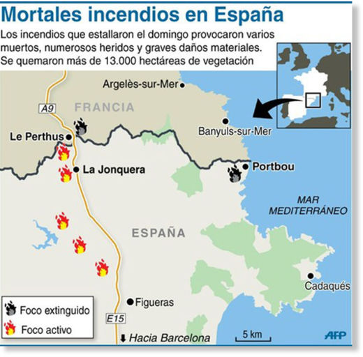 incendio en España1