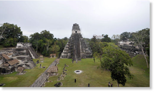 represa construída por los Mayas1