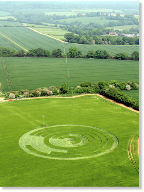 círculo de las cosechas en Inglaterra16