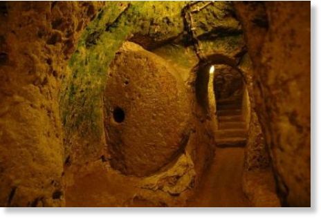 ciudad subterránea de Turquía1