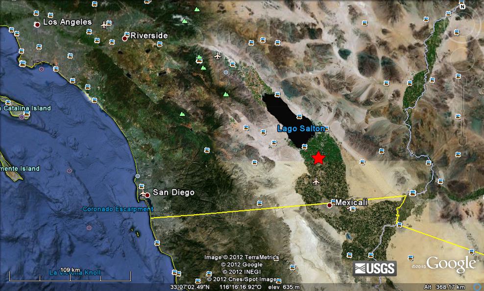 100 sismos en California