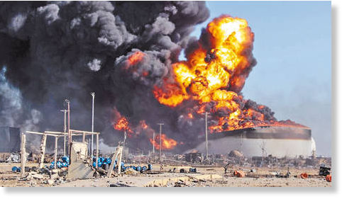 explosión de la refinería de Amuay