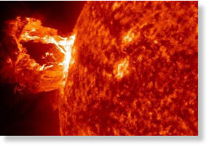 llamarada solar