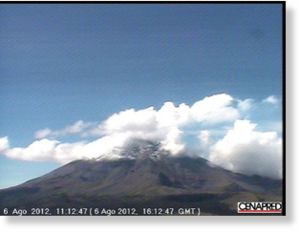 volcán Popocatépetl 