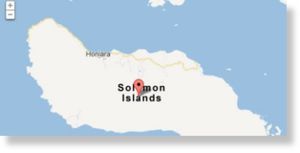 Sismo de 6 islas solomón  