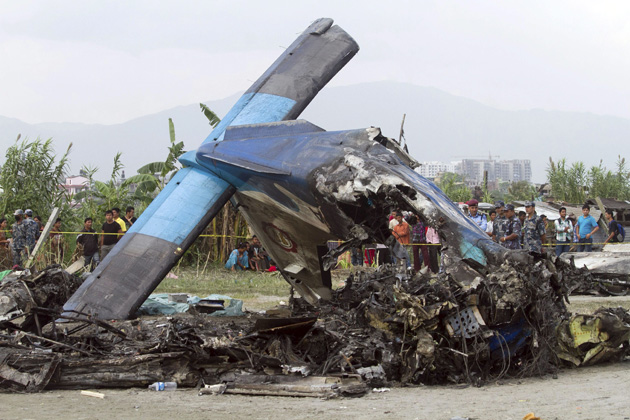 Accidente aéreo en Nepal3