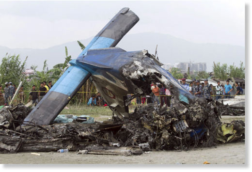 Accidente aéreo en Nepal3