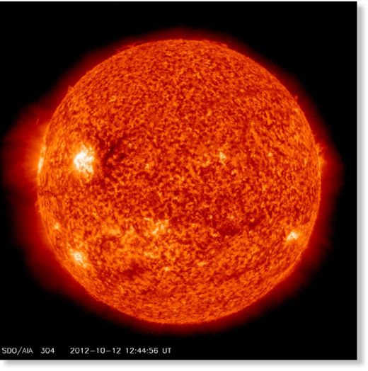 electrones del Sol
