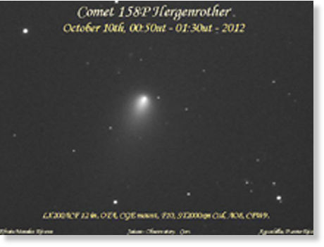 cometa 168P Hergenrother