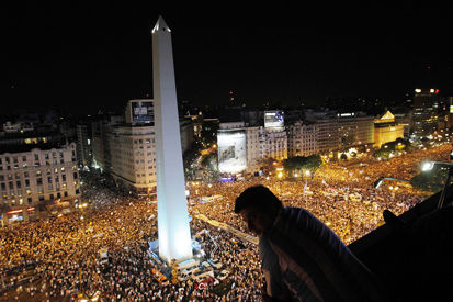 protesta en Argentina 2