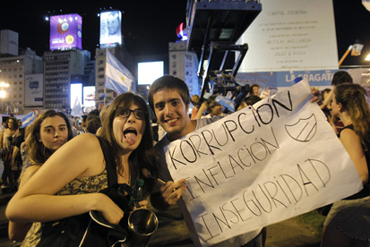 protesta en Argentina 4