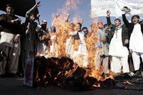 afganos protestan