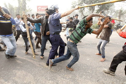 protestas en Bangladesh