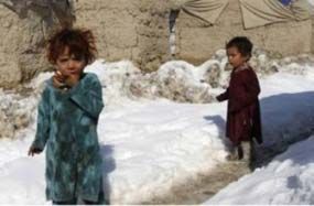 frío en Afganistán