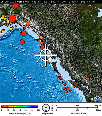 terremoto en Alaska de 7,7