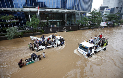 Inundaciones en Indonesia5