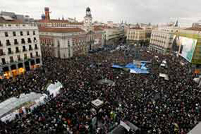 protestas en madrid