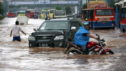 inundaciones en Indonesia
