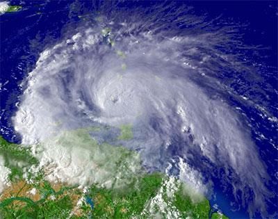 huracanes emiten ondas de sonido