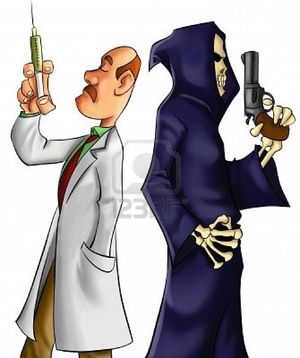 Médico y la muerte