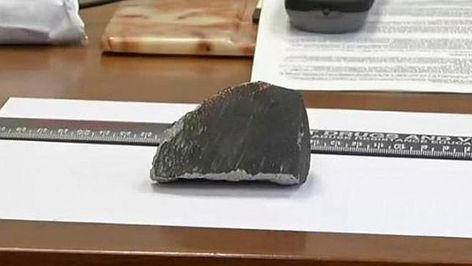 meteorito en Connecticut