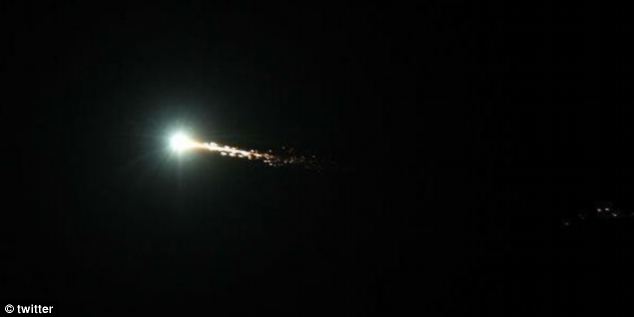 Meteorito en Inglaterra