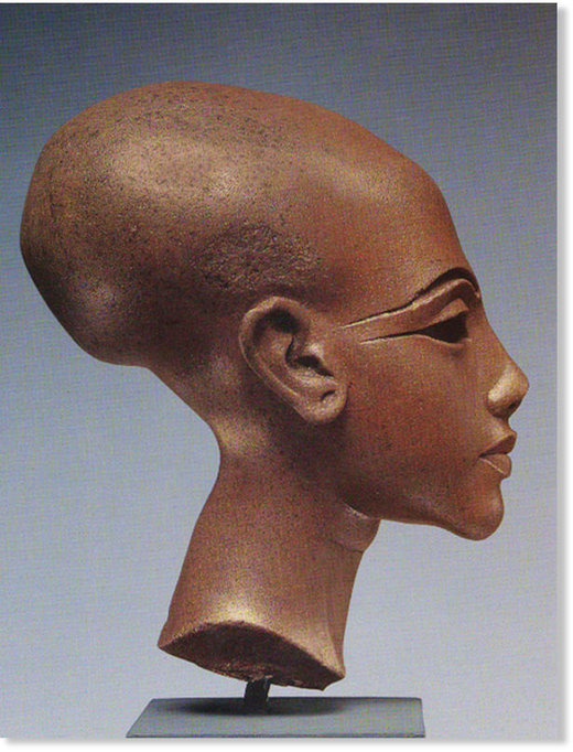 cabeza princesa egipcia