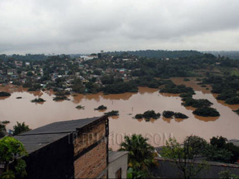 inundaciones en Paraguay