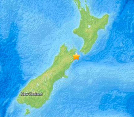 sismo Nueva Zelanda