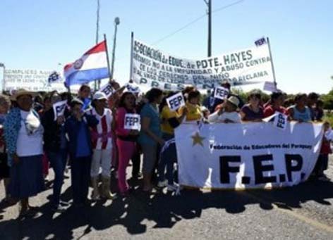 paraguayos aumentan protestas