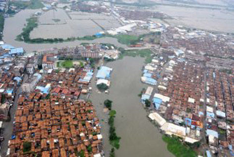cocodrilos inundaciones en China