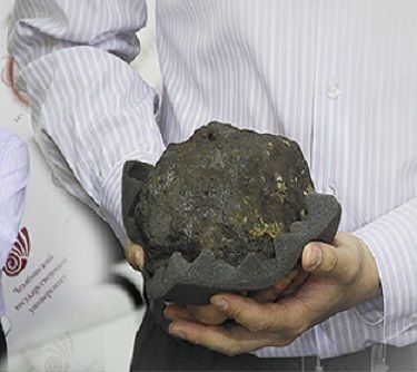 meteorito en Cheliábinsk 1
