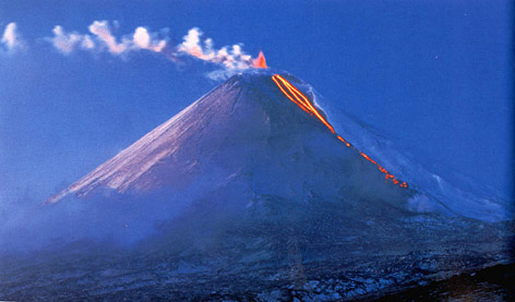 volcán Kliuchevskoi1