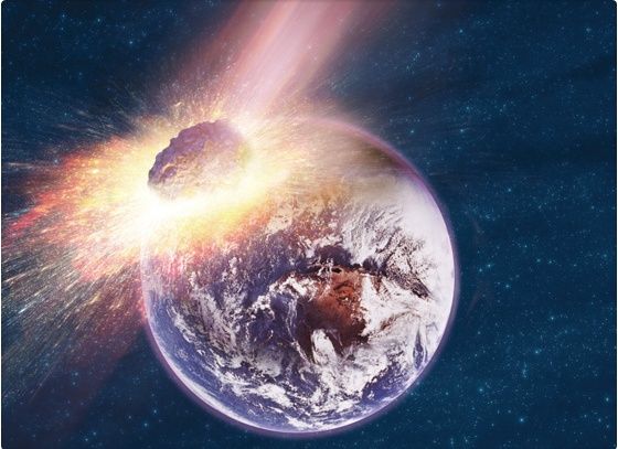 Resultado de imagen de La caÃ­da de un gran meteorito
