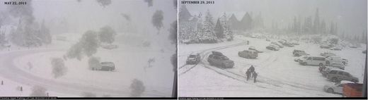 Mt. Rainier snow webcams