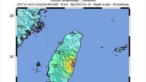 Terremoto 31 Oct Taiwán