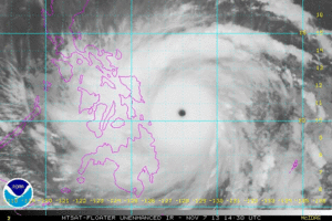 Súper tifón Haiyan
