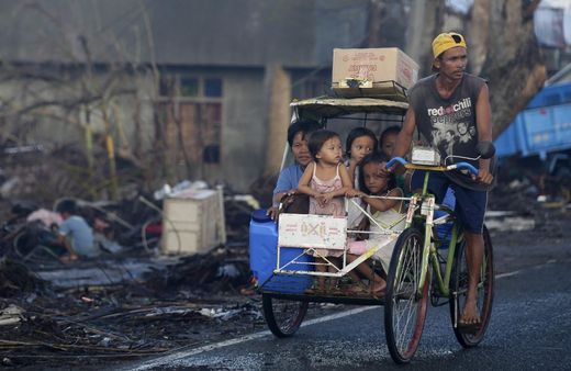consecuencias Tifón Haiyan, Filipinas