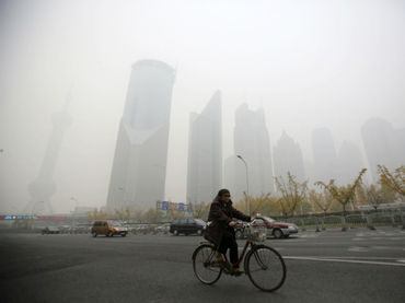contaminación en Shanghái
