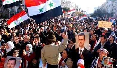 sirios contra la injerencia