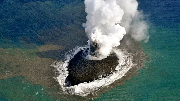 isla volcán japón