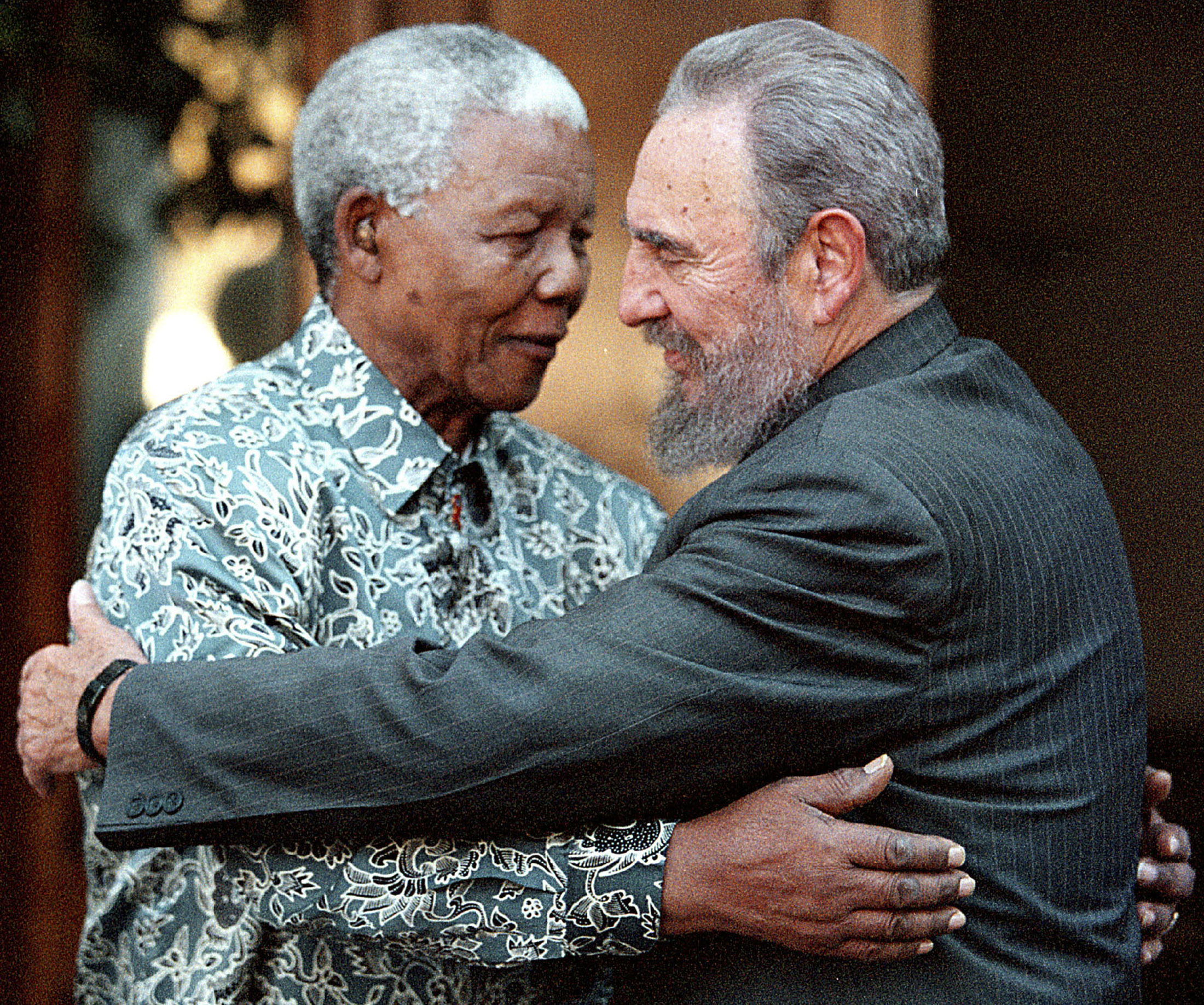 Mandela and Castro