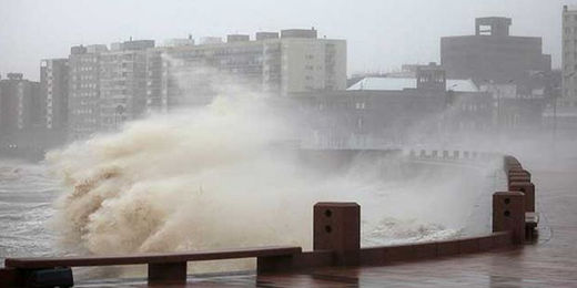 tempestad en Uruguay