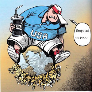 EE. UU. obeso sobre el mundo