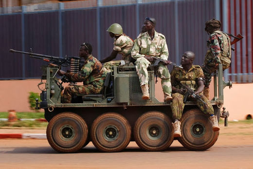 militarece franceses en África