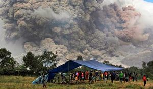 Volcan Sinabung Indonesia