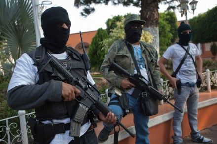 guardias comunitarias en Michoacán