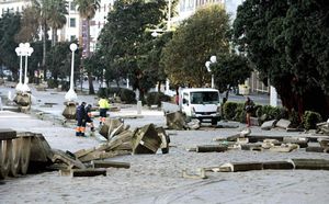 Detrozos por temporal en España, Febrero 2014