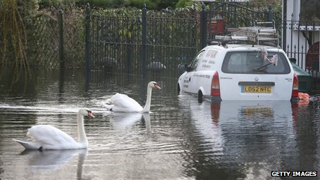 inundación en el Reino Unido, Febrero 2014